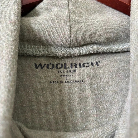 Woolrich Women’s Green Turtleneck Tunic Pullover Shirt- Size Large - Picture 3 of 4